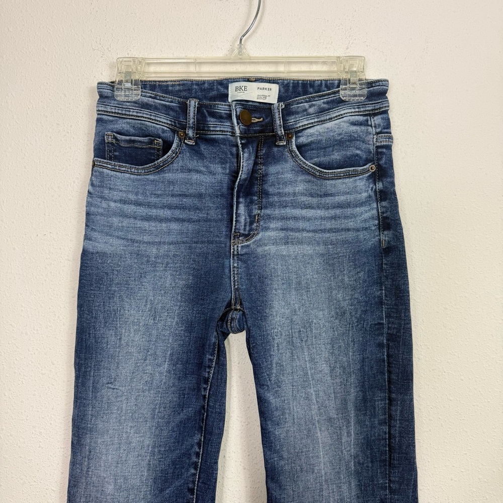 BKE Parker High Rise Bootcut Denim Jean Sz 25 - Picture 2 of 9